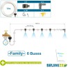 Schéma Brumisateur Family, Basse Pression, Brumizeo